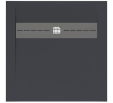 Душевой поддон из искусственного камня Allen Brau Infinity 90x90 8.21001-AM Антрацит