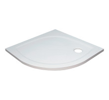 Душевой поддон из искусственного камня Ravak Elipso Pro 90х90 XA237701010WM Белый матовый