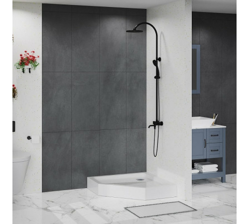 Акриловый поддон для душа BelBagno Tray 90x90 TRAY-BB-P-90-15-W Белый