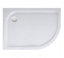 Акриловый поддон для душа BelBagno Tray 120x80x15 TRAY-BB-RH-120/80-550-15-W-L Белый L с антискользящим покрытием
