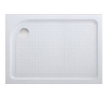 Акриловый поддон для душа BelBagno Tray 120x80 L TRAY-BB-AH-120/80-15-W-L Белый