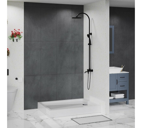 Акриловый поддон для душа BelBagno Tray 120x90 TRAY-BB-AH-120/90-15-W Белый