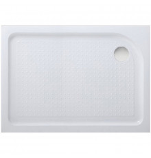 Акриловый поддон для душа BelBagno Tray 120x80 R TRAY-BB-AH-120/80-15-W-R Белый