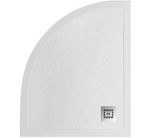 Душевой поддон из искусственного камня BelBagno Uno 120x90 R TRAY-MR-UNO-RH-120/90-550-35-W-R-CR Белый