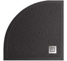 Душевой поддон из искусственного камня BelBagno Uno 90x90 TRAY-MR-UNO-R-90-550-35-NERO Черный