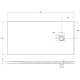 Душевой поддон из искусственного камня BelBagno Uno 160x80 TRAY-MR-UNO-AH-160/80-35-W Белый