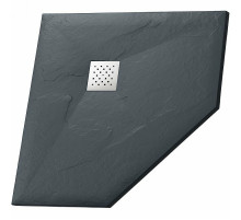 Душевой поддон из искусственного камня Grossman Strong 100x100 GR-S2100100D Графит