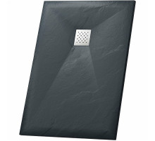 Душевой поддон из искусственного камня Grossman Strong 90x110 GR-S290110Q Графит