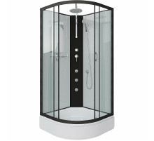 Душевая кабина Niagara Classic 100х100 NG-6702-14BKTG с гидромассажем