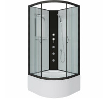 Душевая кабина Niagara Classic 90х90 NG-6708-14BKG с гидромассажем