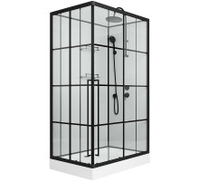 Душевая кабина Niagara Standart 100x80 R ST100/80/15QR/KL/BKT без гидромассажа