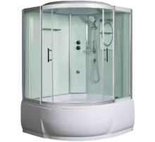 Душевая кабина WeltWasser WW500 Emmer 11055-2 110x110 10000004652 профиль Хром стекло прозрачное