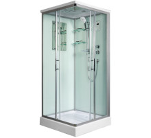 Душевая кабина WeltWasser WW500 Laine 904 90x90 10000003268 профиль Хром стекло прозрачное