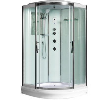 Душевая кабина WeltWasser WW500 Emmer 11015 110x110 10000003286 профиль Хром стекло прозрачное