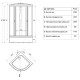 Душевая кабина Triton Стандарт 100x100 В Щ0000041039 без гидромассажа