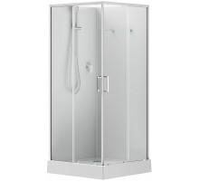 Душевая кабина Aquanet Passion EVO S White 90х90 281963 без гидромассажа
