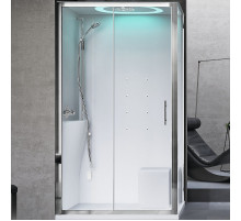 Душевая кабина Novellini Eon 120х80 L EON2P129ST1N-1AK с гидромассажем
