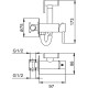 Гигиенический душ со смесителем Frap F7505-3 Золотой