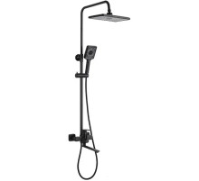 Душевая система Frap H71-6 F2471-6 Черная матовая