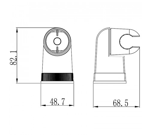 Держатель для душа Lemark LM8009C Хром