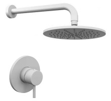 Душевая система Paffoni Light KITLIG011BOKING Белая матовая