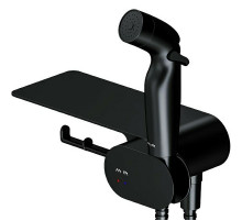 Гигиенический душ со смесителем AM.PM Like F0202622 Черный матовый