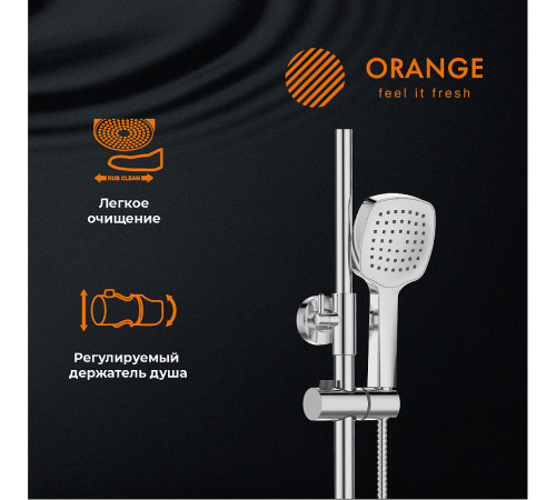 Душевая система Orange T02S4-911cr Хром