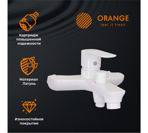 Душевая система Orange Aristo M19-932w Белая