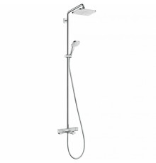 Душевая система Hansgrohe Croma E Showerpipe 27687000 с термостатом Хром