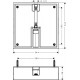 Скрытая часть для верхнего душа Hansgrohe Raindance E 26254180 G 1/2