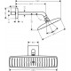 Верхний душ Hansgrohe Raindance Е 36 27371000 Хром