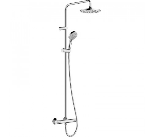 Душевая система Hansgrohe Vernis Shape Showerpipe 26318000 с термостатом Хром