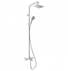 Душевая система Hansgrohe Vernis Shape Showerpipe 26284000 с термостатом Хром