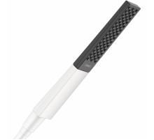 Ручной душ Hansgrohe Rainfinity 26867700 Белый матовый Черный