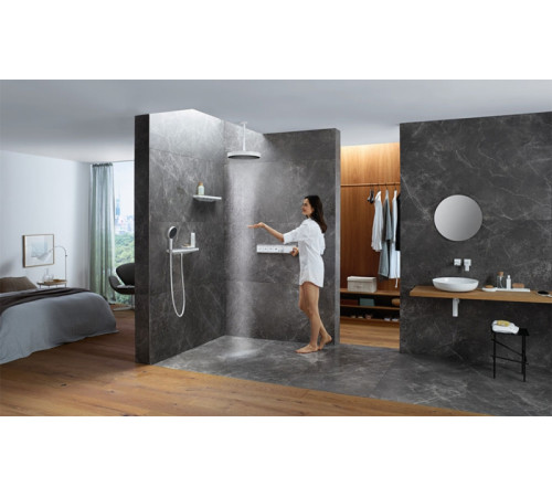 Верхний душ Hansgrohe Rainfinity 26231700 Белый матовый