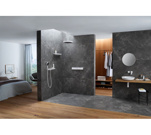 Верхний душ Hansgrohe Rainfinity 26231700 Белый матовый