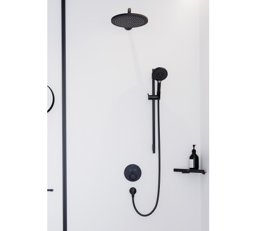 Ручной душ Hansgrohe Raindance Select S EcoSmart 26531670 Черный матовый