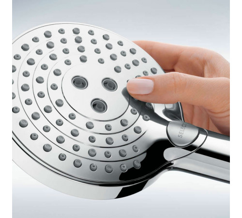 Ручной душ Hansgrohe Raindance Select S 26530670 Черный матовый