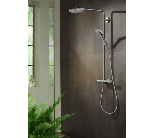 Душевая система Hansgrohe Raindance Select S 27633700 Белая матовая