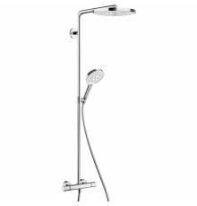 Душевая система Hansgrohe Raindance Select S 27129400 Хром Белая