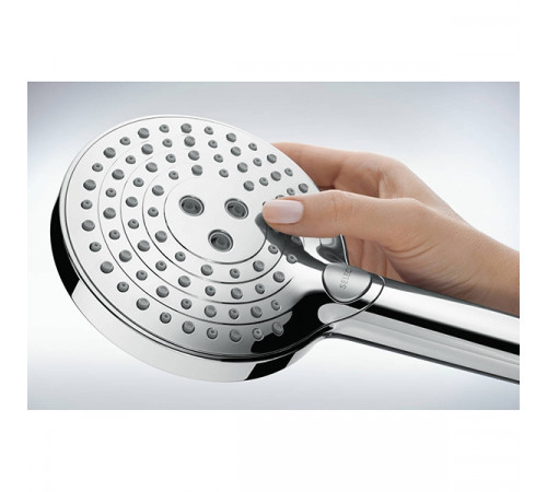 Душевая система Hansgrohe Raindance Select S 27633990 с термостатом Полированное золото