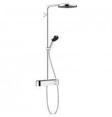 Душевая система Hansgrohe Pulsify S Showerpipe 260 1jet 24220000 с термостатом Хром