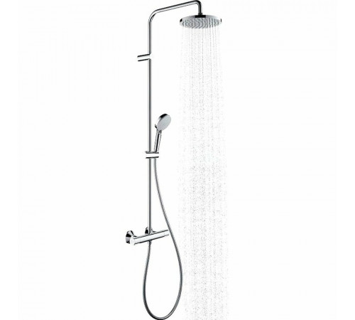 Душевая система Hansgrohe Vernis Blend Showerpipe 26276000 с термостатом Хром