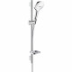 Душевой гарнитур Hansgrohe Raindance Select Е 26620400 Хром Белый