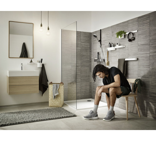 Ручной душ Hansgrohe Pulsify Select Activation EcoSmart 24101000 Хром