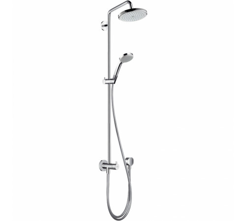 Душевая система Hansgrohe Croma Showerpipe Reno 27224000 без смесителя Хром