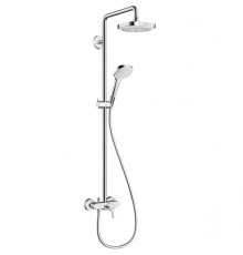 Душевая система Hansgrohe Croma Select E 27258400 Хром Белая