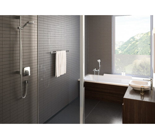 Душевой гарнитур Hansgrohe Croma Select E 26592400 Хром Белый