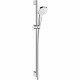 Душевой гарнитур Hansgrohe Croma Select E 26594400 Хром Белый