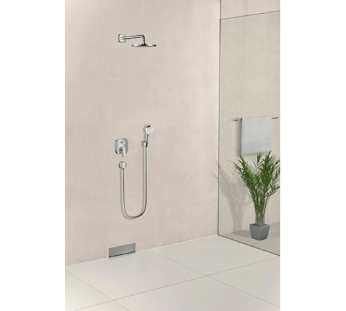 Шланговое подключение Hansgrohe Fixfit 26457700 Белое матовое